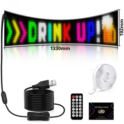 BlazeMatrix™ — Turn Every Drive into an Unstoppable, Head-Turning Light Show