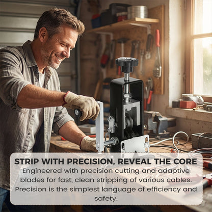 VoltEdge™ — Lightning-Fast Cable Stripping That Saves Your Hands and Time