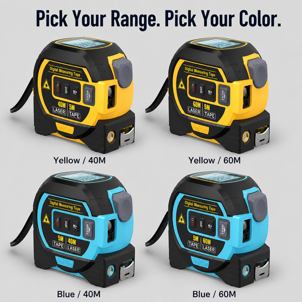 SureMark™ ProTape — Measure Solo, Cut Perfect, Finish Like a Pro Every Time