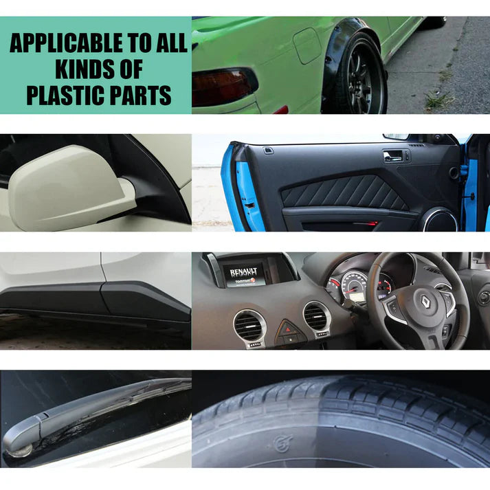 RadiantEdge™ Plastic Revival Kit — Instantly Bring Dull Plastics Back to Deep, Lasting Shine