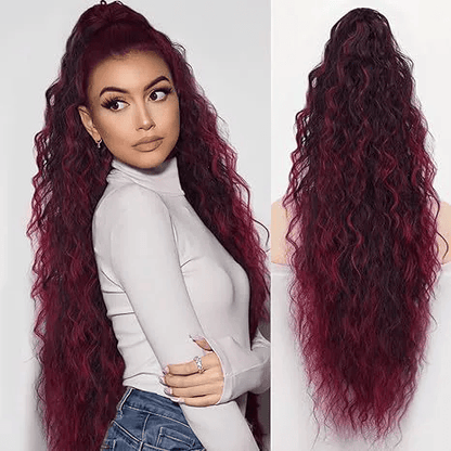 LuxiFemme™ — Unlock Instant Volume and Confidence with Effortless, Flawless Ponytails