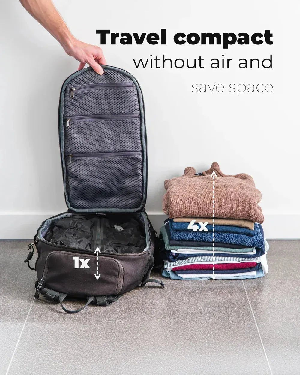 PackEase™ — Double Your Closet, Half the Stress, Total Travel Freedom