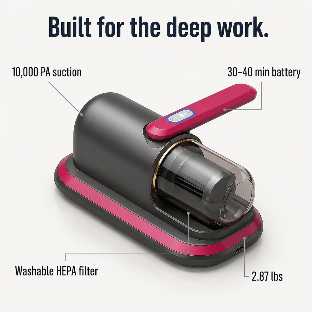 SleepSanity™ — Banish Bedroom Allergens for Truly Restful, Energizing Mornings