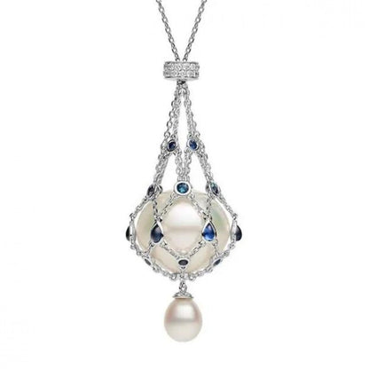 LunaMuse™ Pearl Pendant — Illuminate Your Confidence with One-of-a-Kind Timeless Grace