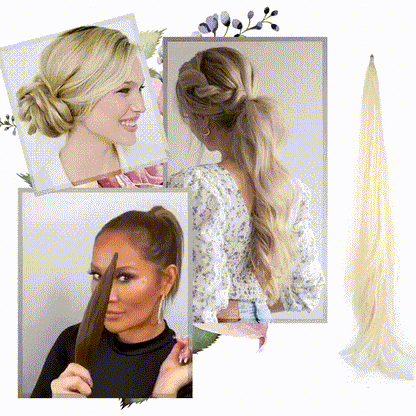LuxeBounce™ — Unlock Instant Volume and All-Day Confidence with Every Ponytail