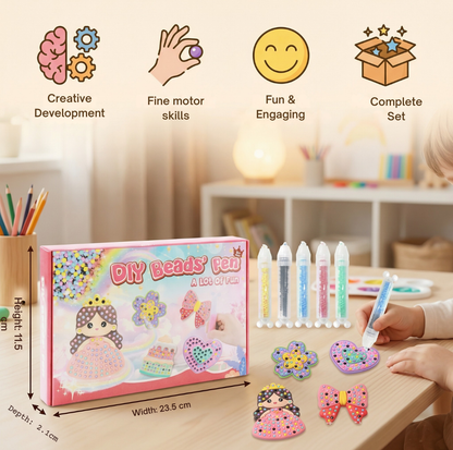 CrystalBeadJoy™ — Ignite Their Confidence and Creativity with Every Sparkle
