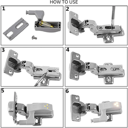 GlowLatch™ — Instantly Brighten Your Cabinets for Safe, Effortless Access Every Time