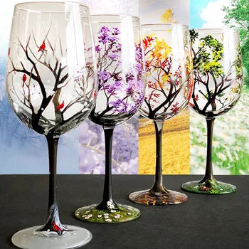 SeasoNest™ — Turn Every Glass into a Hand-Painted Celebration of Joy and Durability