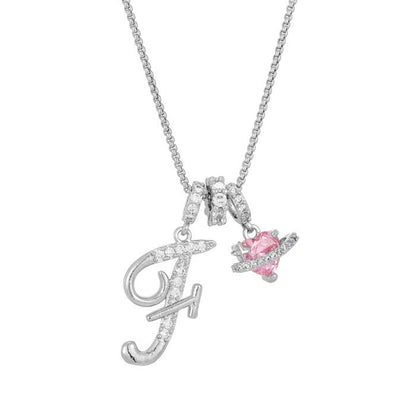 AuraNest™ 3-Layer Initial Necklace — Wear Your Story in Radiant Gold and Effortless Elegance
