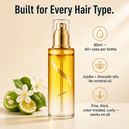 SilkaMist™ — Effortless Shine and Frizz-Free Softness Without the Greasy Roots
