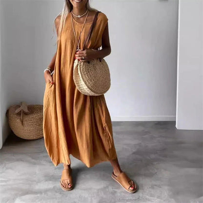 SolaraSilk™ Dress — Feel the Breeze, Flaunt Your Freedom All Day