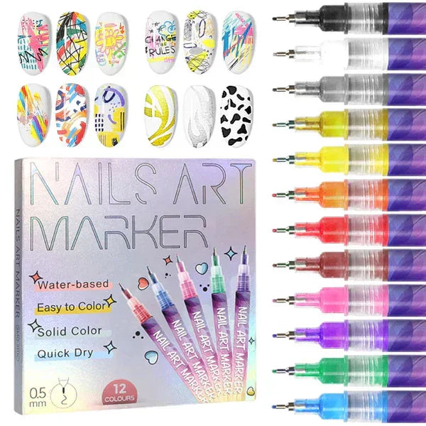 Prismara™ Art Pens — Unleash Salon-Perfect Nails That Command Attention