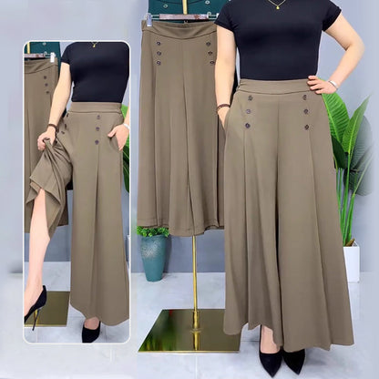 LyriaLuxe™ Wide-Leg Pants — Unleash Effortless Elegance and Confidence in Every Step