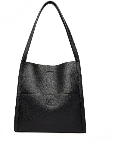 StratoVibe™ Leather Shoulder Bag — Own Every Moment with Effortless, Weatherproof Confidence