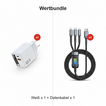 ThriveCharge™ — Power Up Fast and Stay Tangle-Free Wherever You Go