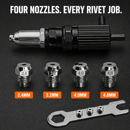 DrillForce™ — Turn Your Drill Into a Rivet-Pulling Powerhouse That Ends Hand Fatigue