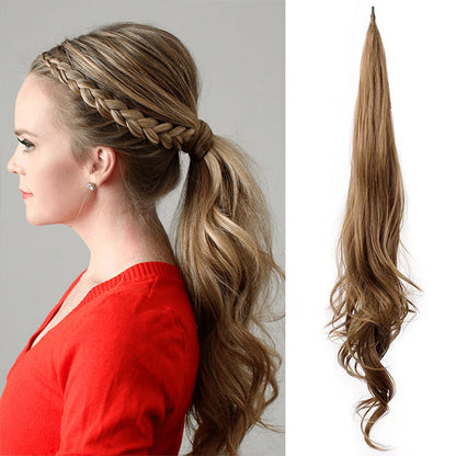 GlamRaffia™ — Unleash Instant, Head-Turning Ponytail Power Without the Pinch