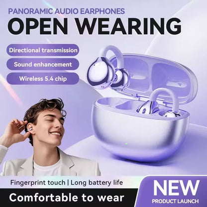 AirPulse™ Ear Clip Headphones — Feel Weightless and Unstoppable with Crystal-Clear Sound That Moves With You