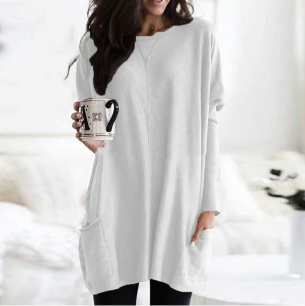 SerennaAura™ PocketBlouse — Wrap Yourself in All-Day Softness and Effortless Style