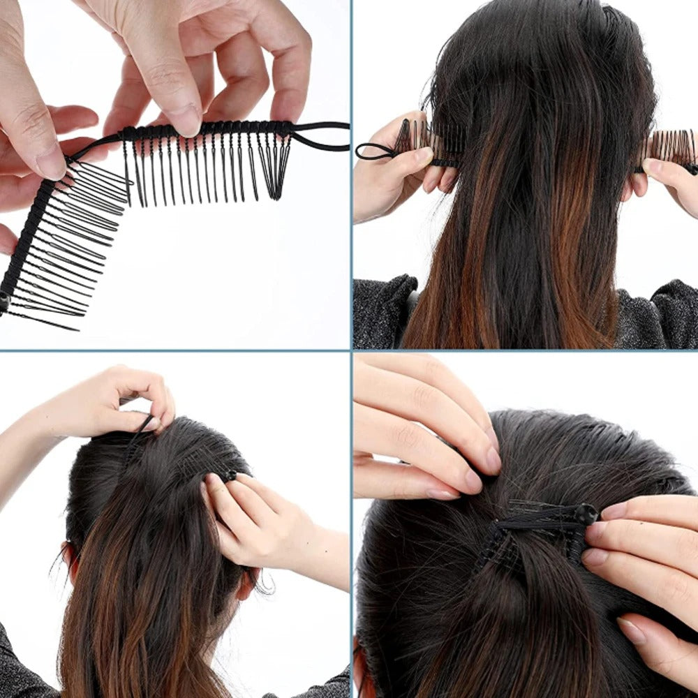 ForteClasp™ — Unshakable Hold That Empowers Your Thick Hair All Day