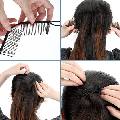 ForteClasp™ — Unshakable Hold That Empowers Your Thick Hair All Day