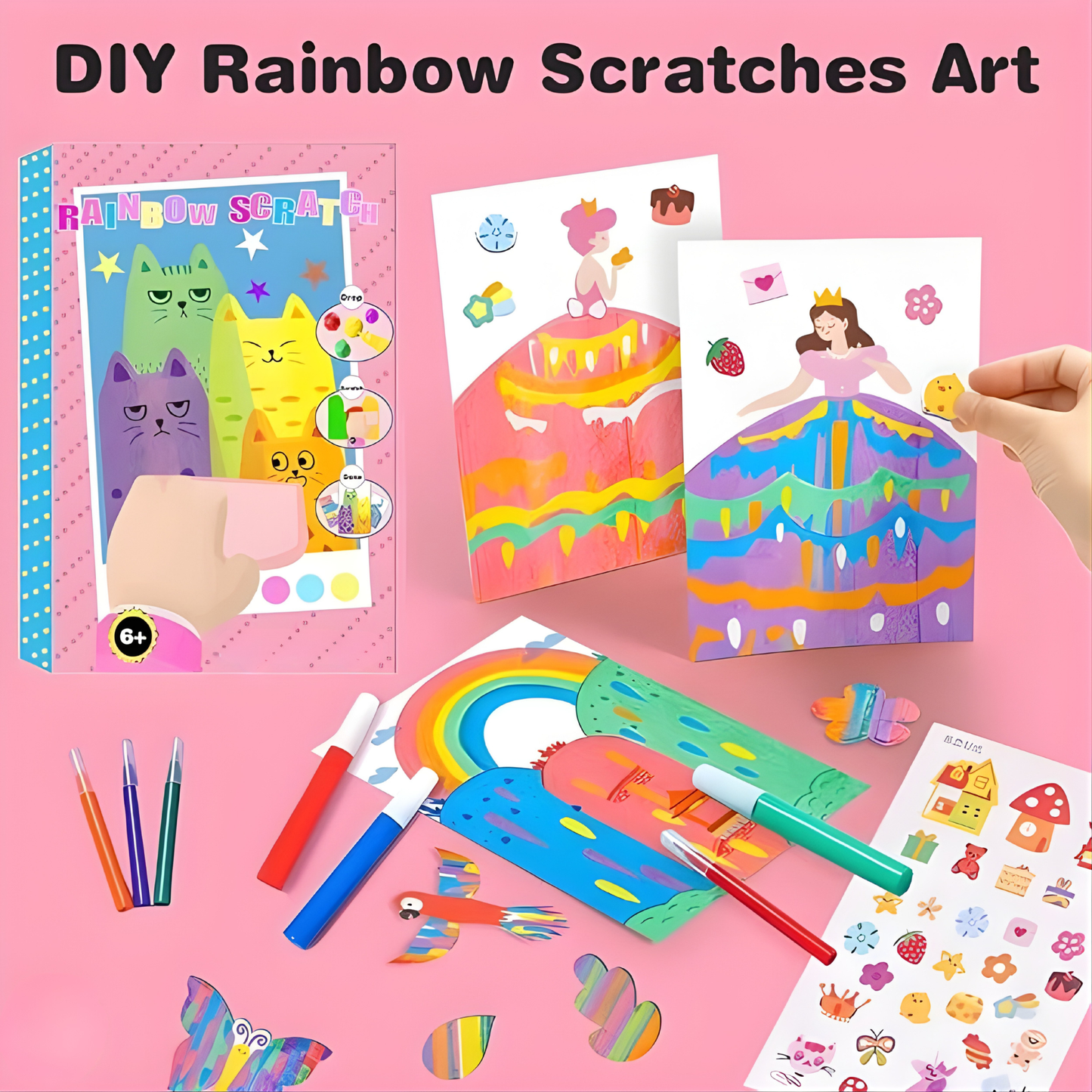 BrightBurst™ — Ignite Your Child’s Confidence with Every Colorful Scratch