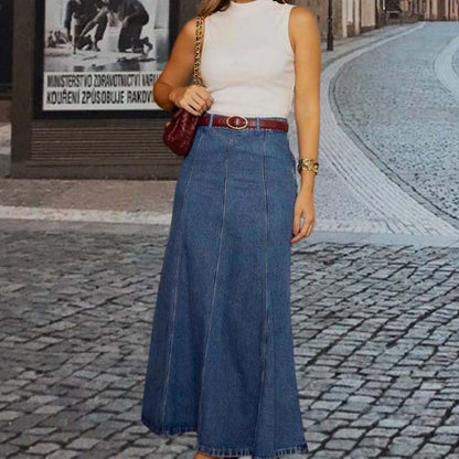VeloraCurve™ Maxi Skirt — Sculpt Your Waist and Own Every Step with Effortless Elegance