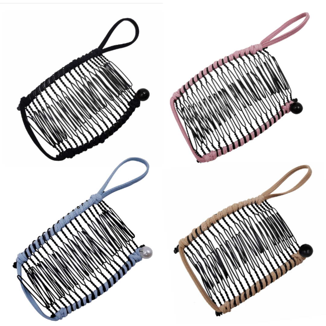 ForteClasp™ — Unshakable Hold That Empowers Your Thick Hair All Day