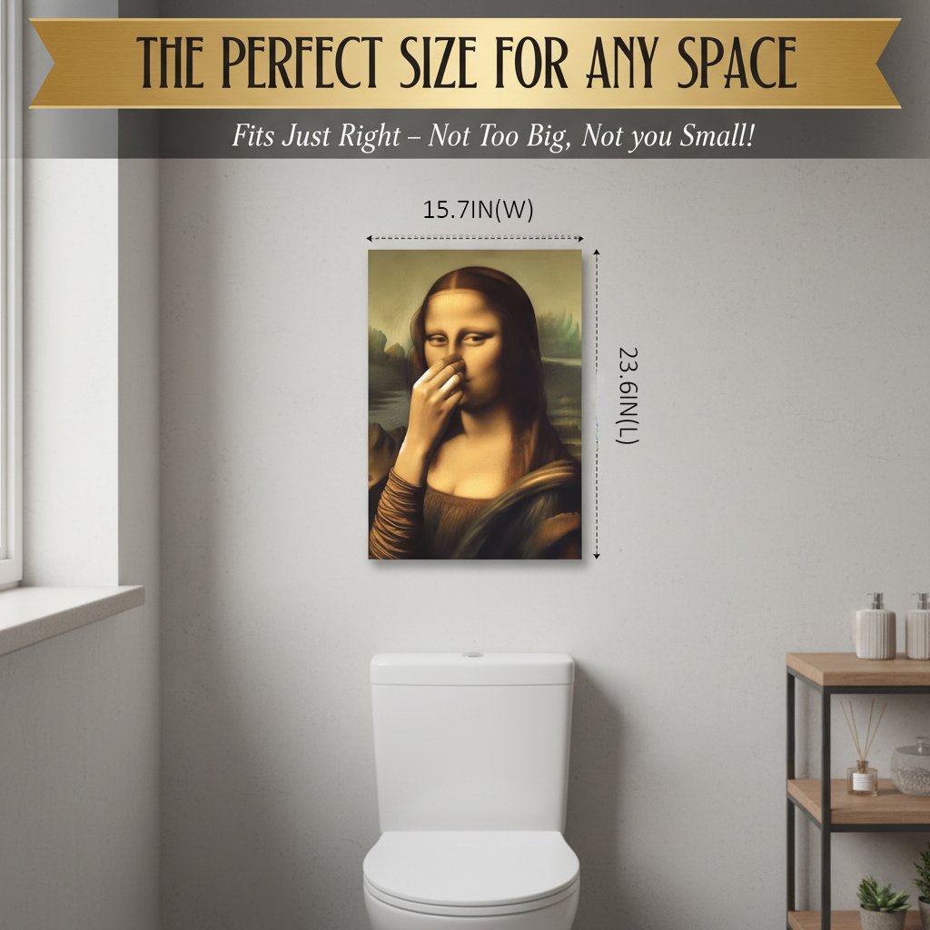 LumoLuxeCanvas™ — Turn Your Bathroom into a Bold, Laugh-Out-Loud Conversation Starter