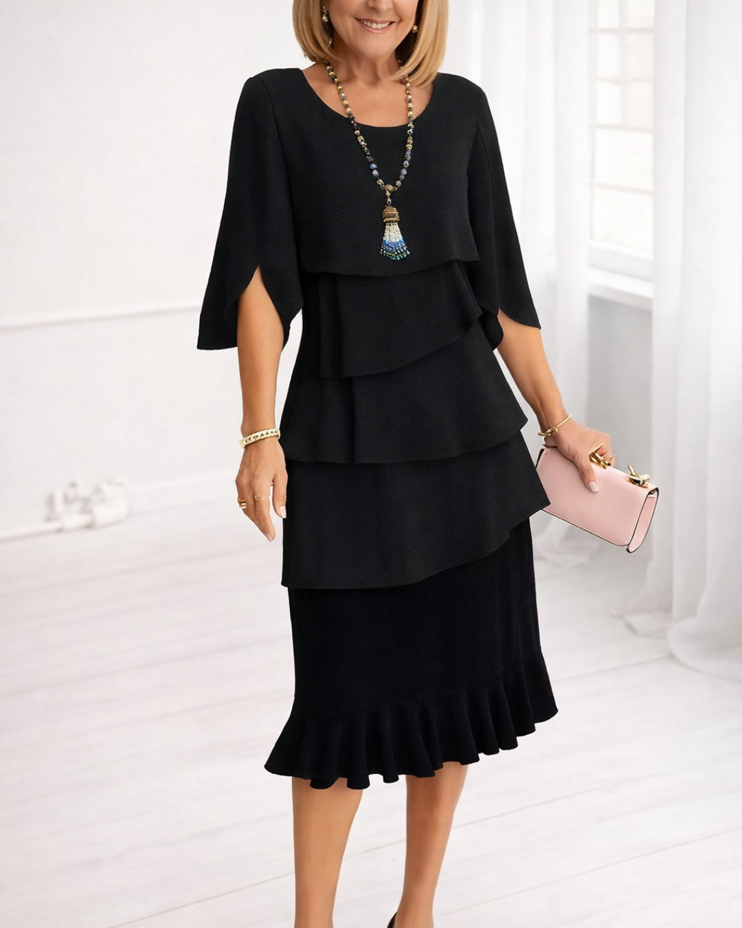 VelouraMist™ Dress — Unwrap All-Day Freedom and Flawless Confidence