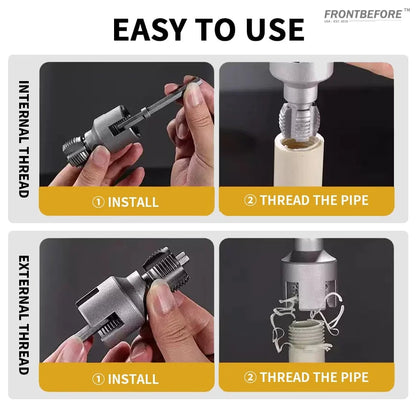 ThreadRite™ — Lock in Leak-Free Precision and Power Through Every Plastic Pipe Job