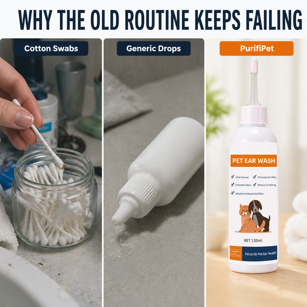 PurifiPet™ — Halt the Scratching, Remove the Wax & Soothe Itchy Pet Ears