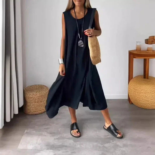 SolaraSilk™ Dress — Feel the Breeze, Flaunt Your Freedom All Day
