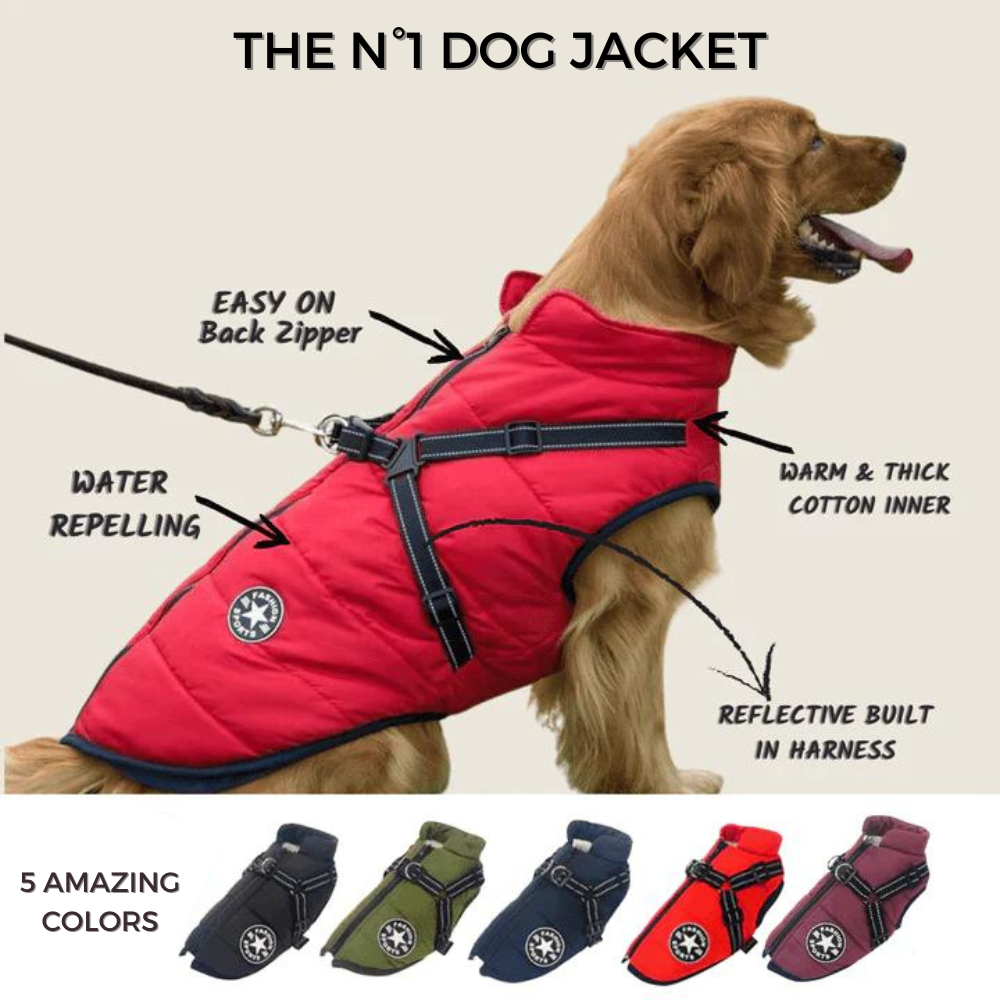 VentiPaw™ Weather Jacket — Wrap Your Pup in Cozy Warmth and Instant Control, Rain or Shine