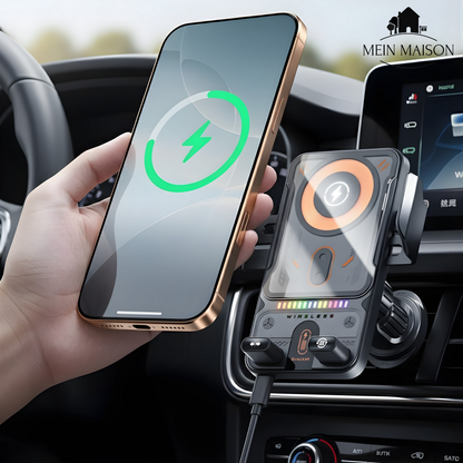 GripCharge™ Duo — Rock-Solid Hold and Lightning-Fast Power for Stress-Free Driving