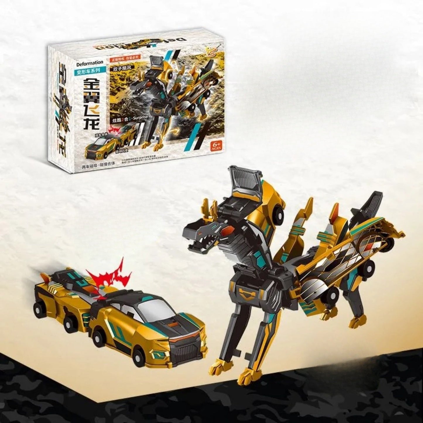 BlazeShift™ — Ignite Your Child’s Imagination with Magnetic Transformations That Spark Endless Adventure