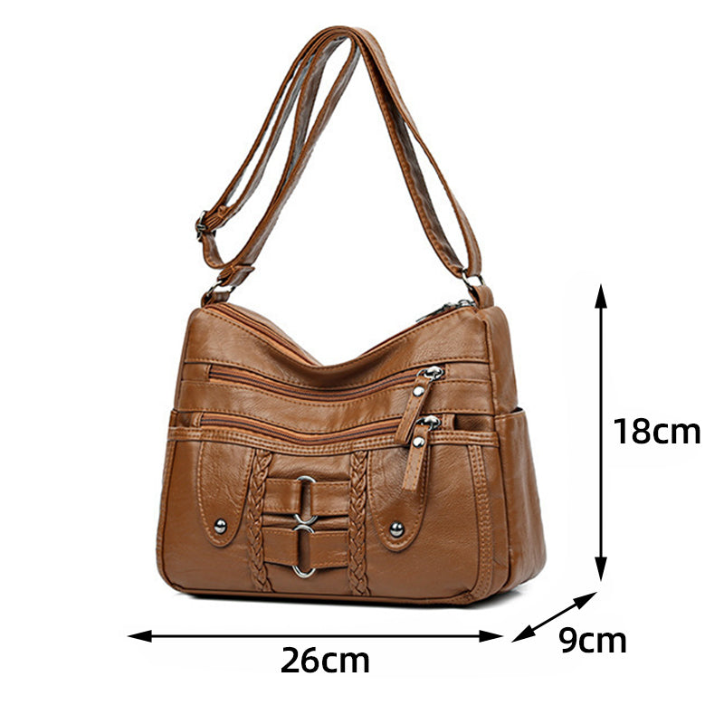 ModenaLuxe™ Soft PU Leather Bag — Own Every Moment with Effortless Style and Unshakable Confidence