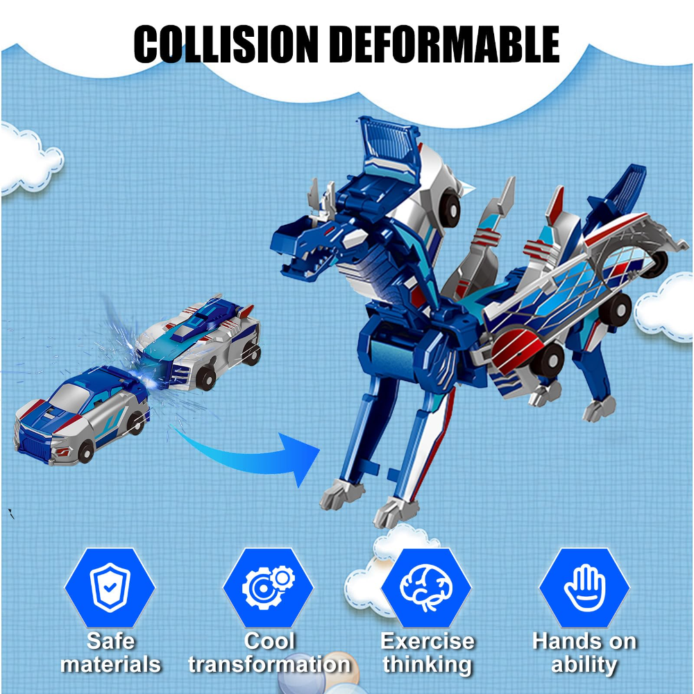BlazeShift™ — Ignite Your Child’s Imagination with Magnetic Transformations That Spark Endless Adventure
