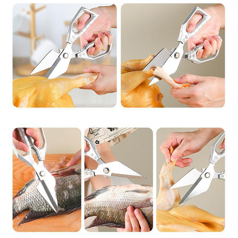 BladeForce™ Titanium Shears — Effortless Power That Makes Every Cut a Kitchen Victory