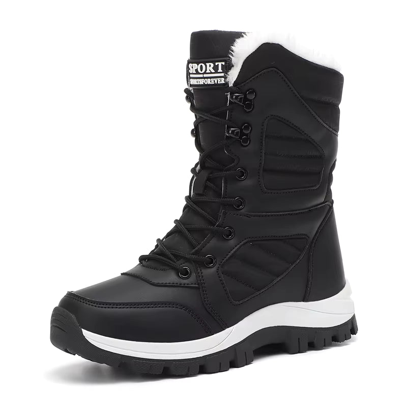 Women's Snow Boots Waterproof & Insulated High-Top