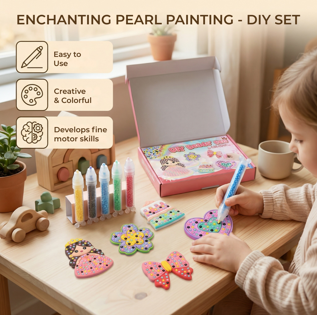 CrystalBeadJoy™ — Ignite Their Confidence and Creativity with Every Sparkle