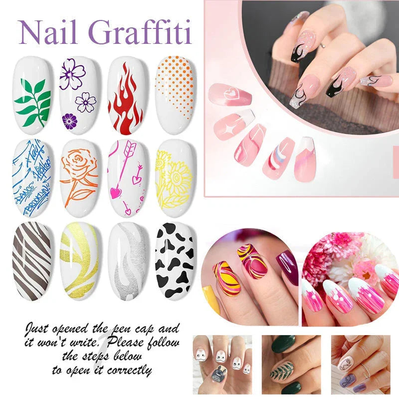Prismara™ Art Pens — Unleash Salon-Perfect Nails That Command Attention