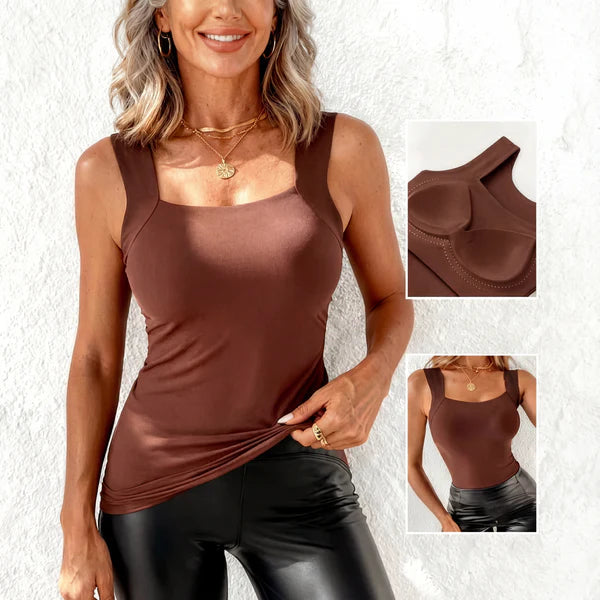 VivifyLuxe™ Tank — Unshakable Comfort That Shapes Your Confidence All Day