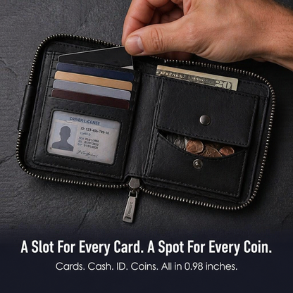 RamseyRetro™ Wallet — Slim Your Pocket and Sharpen Your Everyday Carry