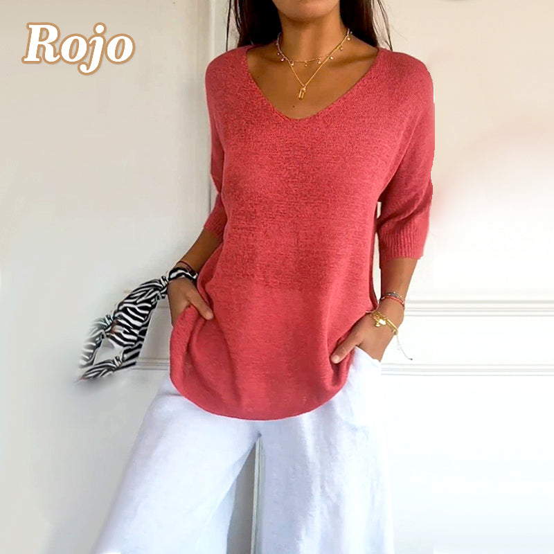 VentoFlex™ V-Neck Shirt — Unlock All-Day Freedom and Effortless Confidence