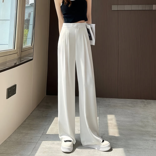 LuxoriaFlow™ Wide Pants — Sculpt Your Curves, Command Every Room with Featherlight Freedom