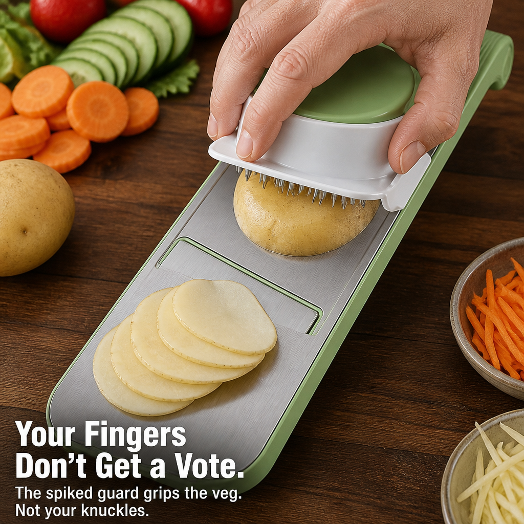SliceSwift™ — Effortless, Safe Slicing That Cuts Your Prep Time in Half