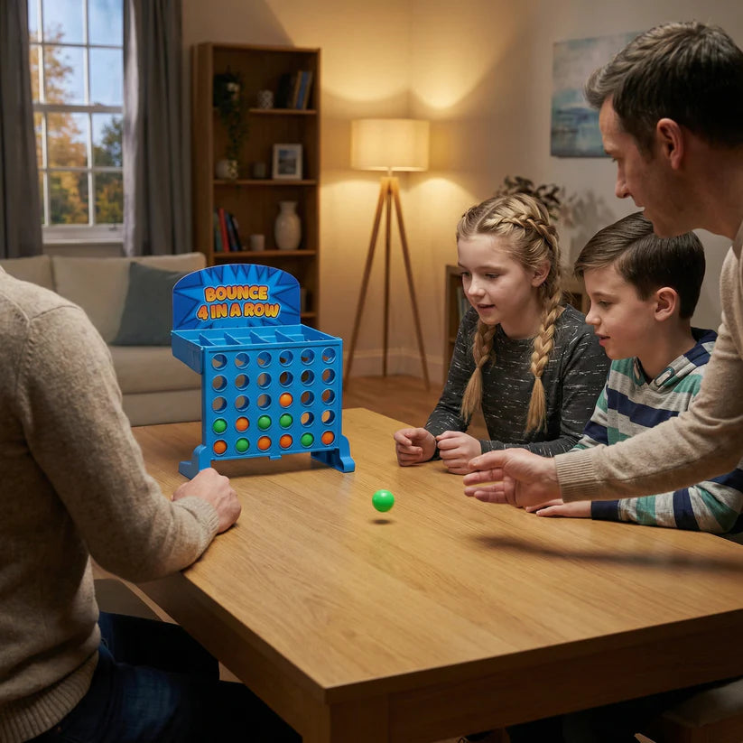 BounceStorm™ — Ignite Fierce Family Rivalries with Lightning-Fast Reflex Thrills