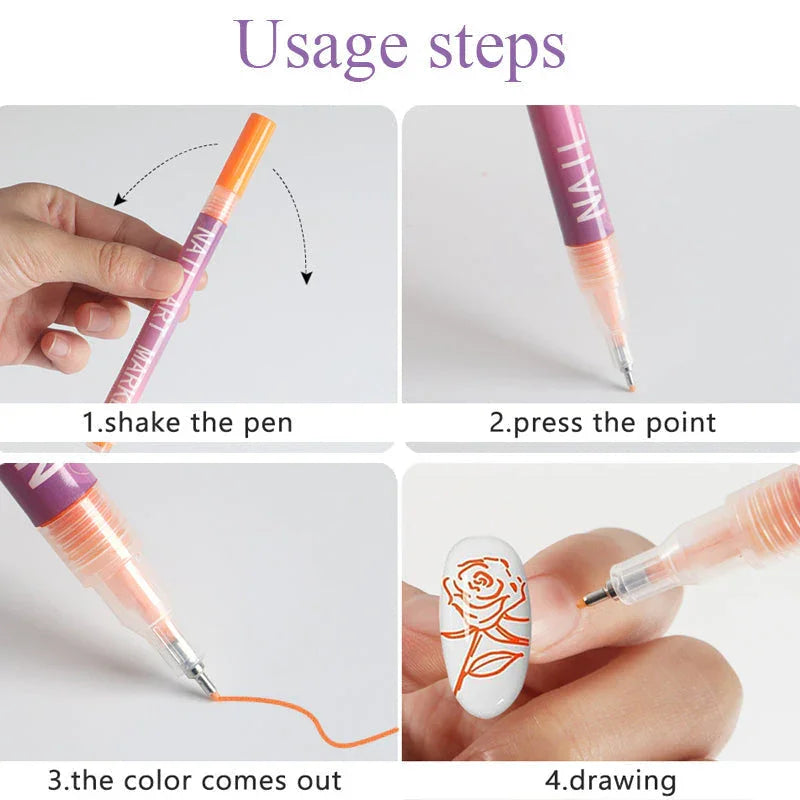 Prismara™ Art Pens — Unleash Salon-Perfect Nails That Command Attention