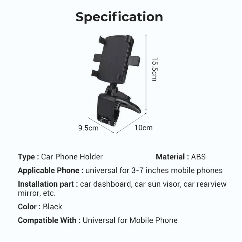 VersaHold™ — Drive Calm and Take Command with Effortless One-Handed Control
